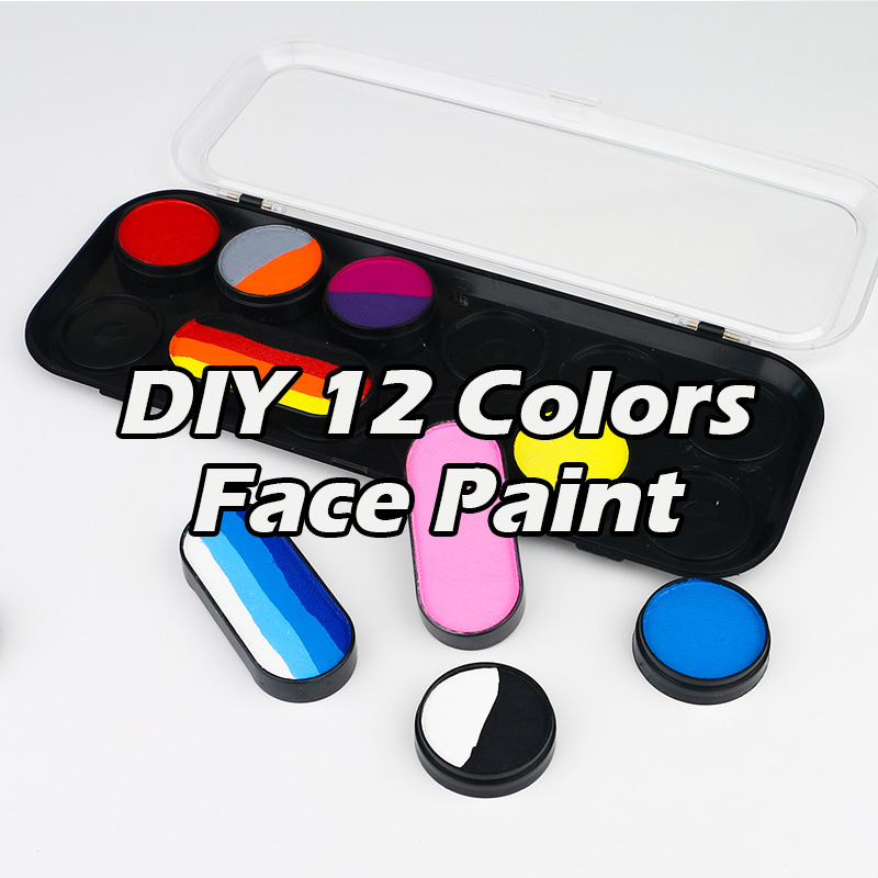 DIY 12 Colors Face Paint